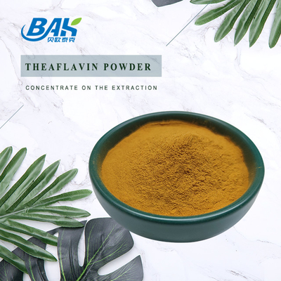 BAK Organic Theaflavin 20% - 80% экстракт зеленого чая в порошке для медицинского обслуживания