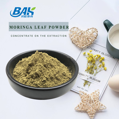 Халяльное кошерное качество еды зеленого порошка лист ISO органическое Moringa